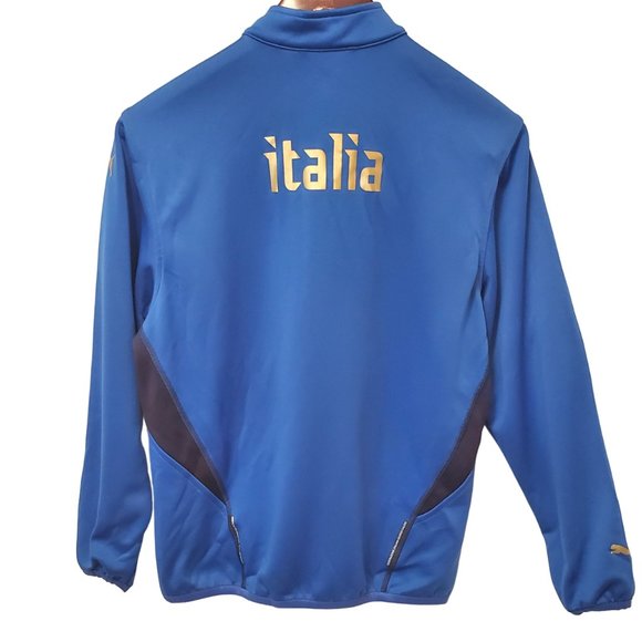 Puma Italia Youth Warm Up Soccer Jacket - Picture 3 of 13